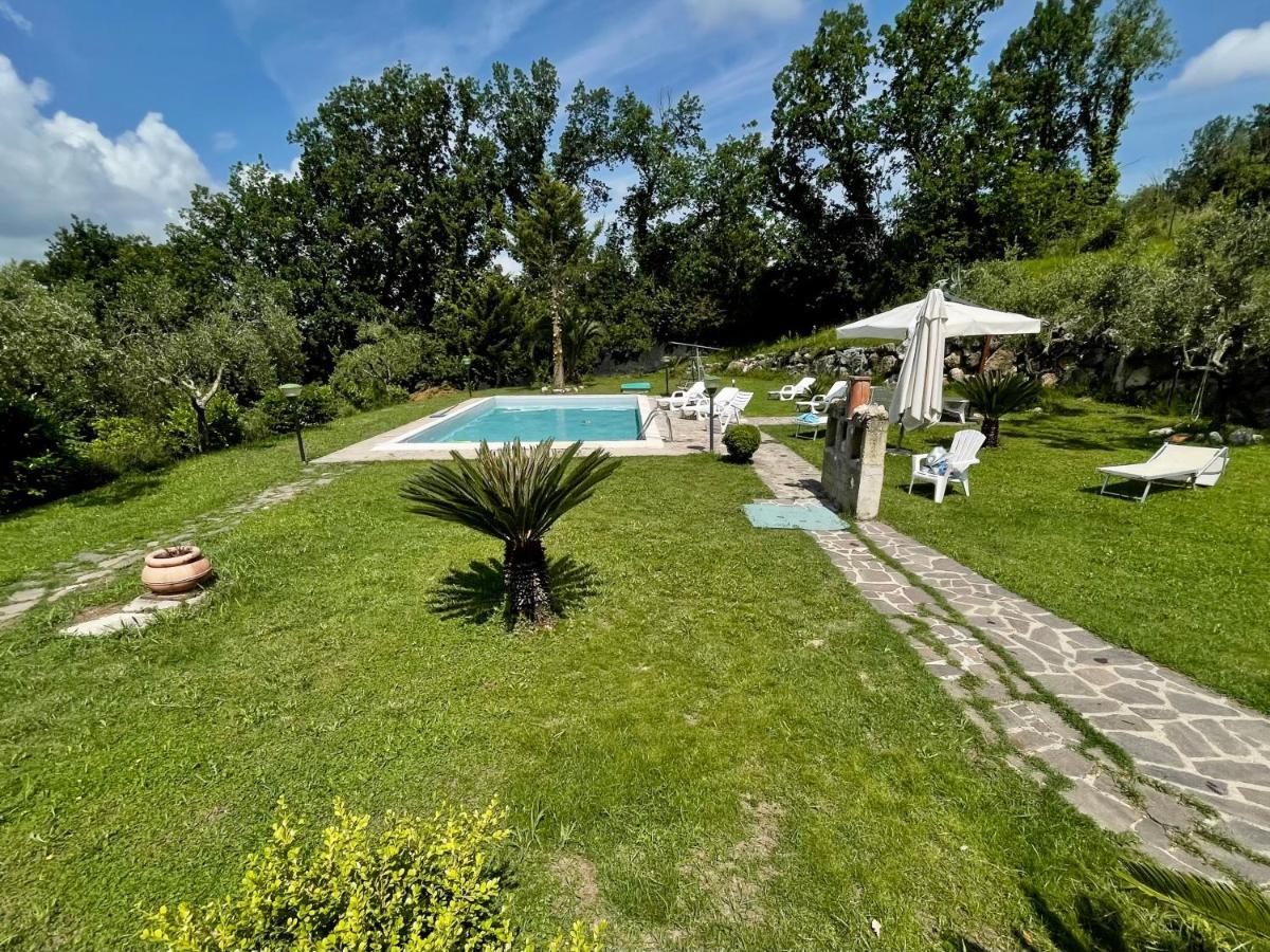 Villa Con Piscina Donna Romina SantʼAgata deʼ Goti Esterno foto