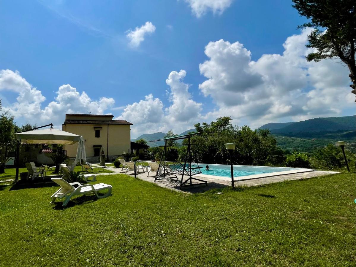 Villa Con Piscina Donna Romina SantʼAgata deʼ Goti Esterno foto