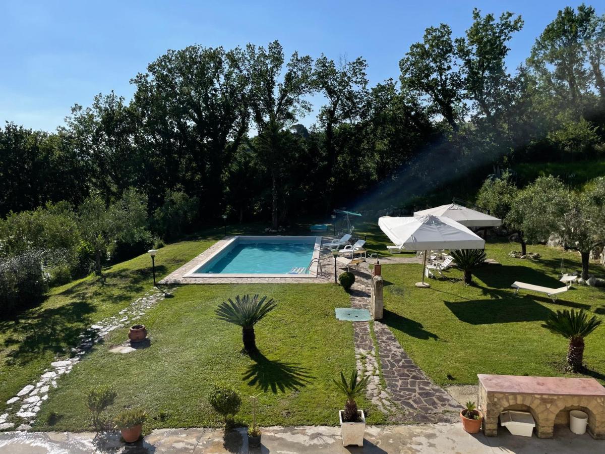 Villa Con Piscina Donna Romina SantʼAgata deʼ Goti Esterno foto